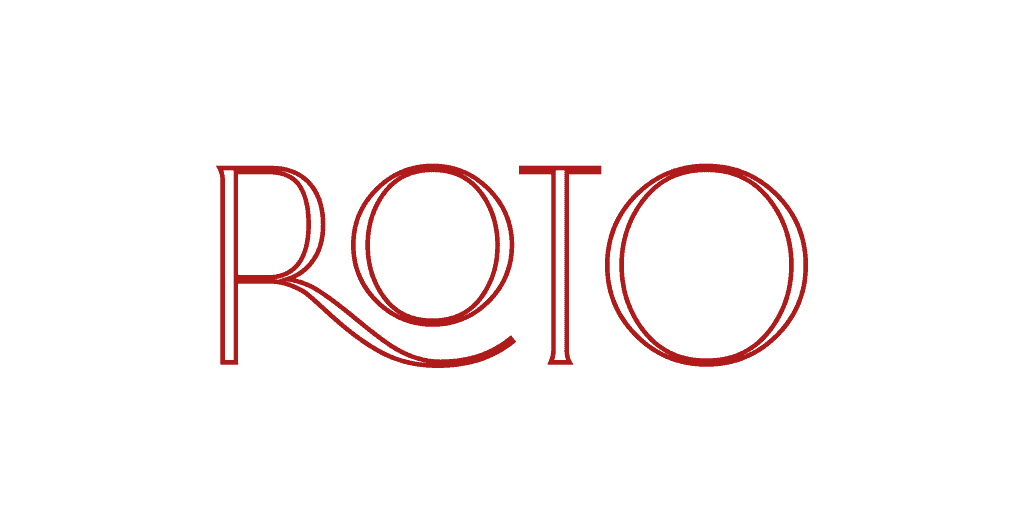 Roto Logo Horizontaal Rood